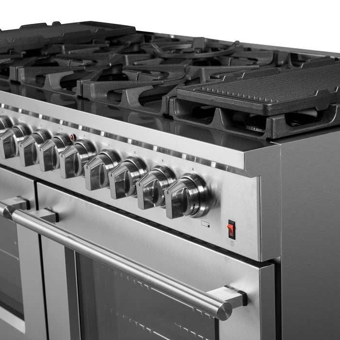 Forno Massimo 60" Freestanding Dual Fuel Range, FFSGS6125-60