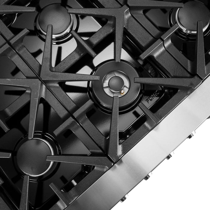 Forno Massimo 60" Freestanding Dual Fuel Range, FFSGS6125-60