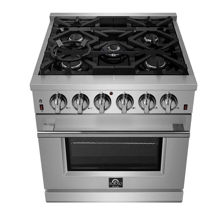 Forno Massimo 30" Freestanding Gas Range, FFSGS6239-30