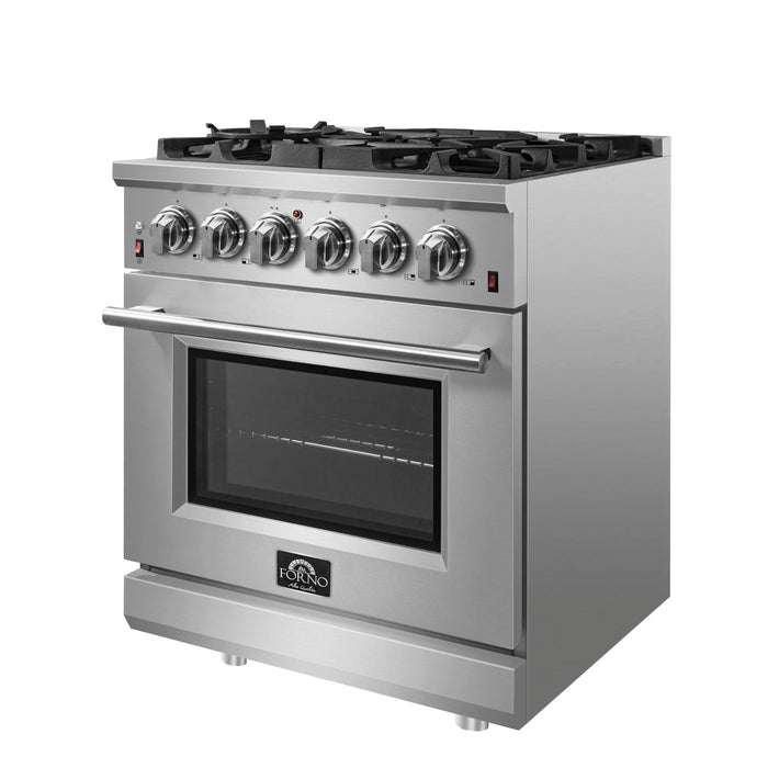 Forno Massimo 30" Freestanding Gas Range, FFSGS6239-30