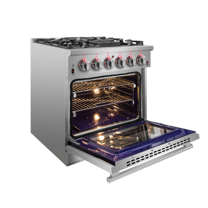Forno Massimo 30" Freestanding Gas Range, FFSGS6239-30