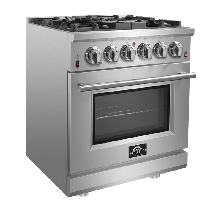 Forno Massimo 30" Freestanding Gas Range, FFSGS6239-30
