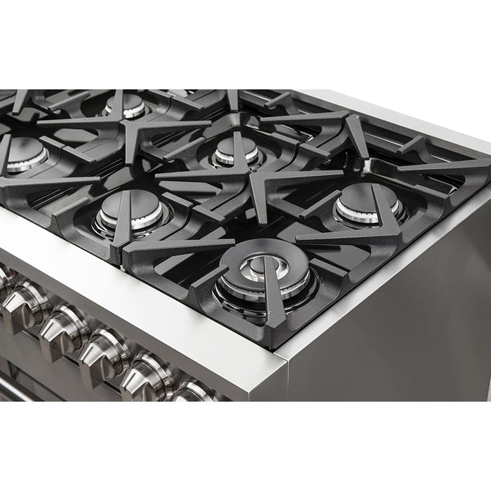 Forno Massimo 48″ Freestanding Gas Range, FFSGS6239-48
