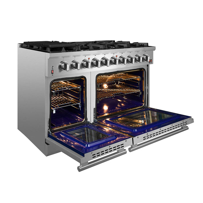 Forno Massimo 48″ Freestanding Gas Range, FFSGS6239-48