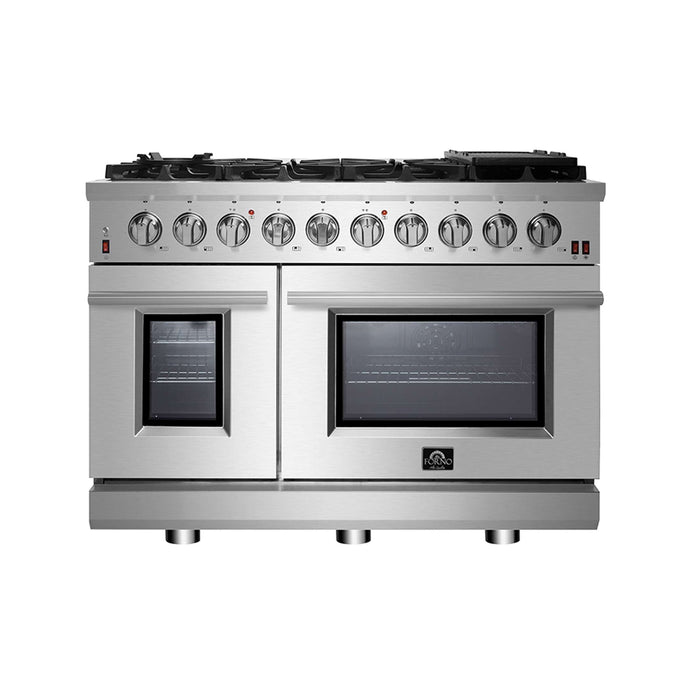 Forno Massimo 48″ Freestanding Gas Range, FFSGS6239-48