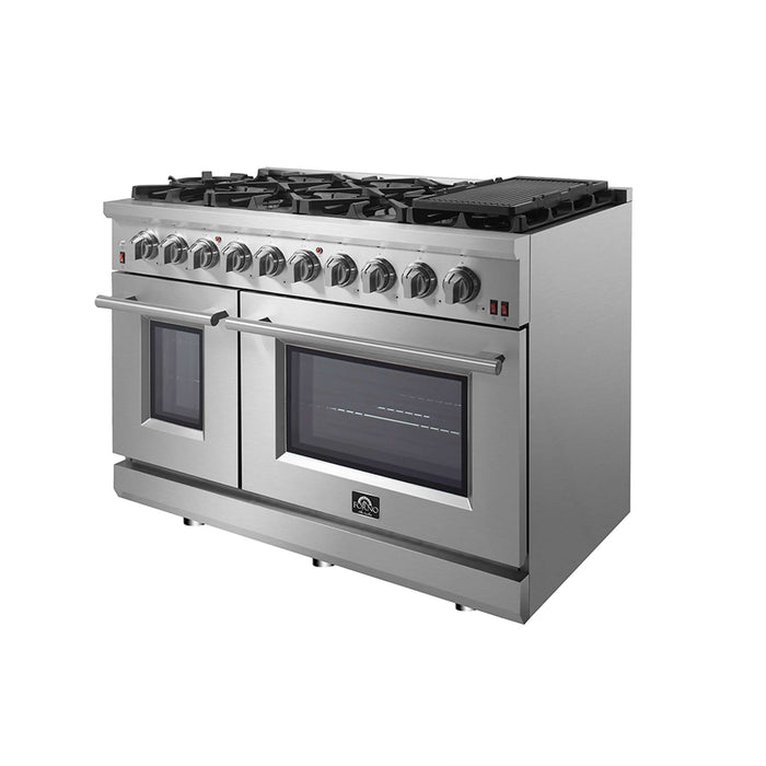 Forno Massimo 48″ Freestanding Gas Range, FFSGS6239-48