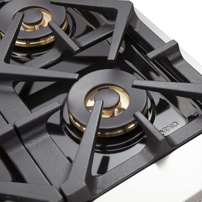 Forno Capriasca 60" Freestanding Gas Range, FFSGS6260-60
