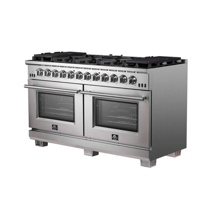Forno Capriasca 60" Freestanding Gas Range, FFSGS6260-60