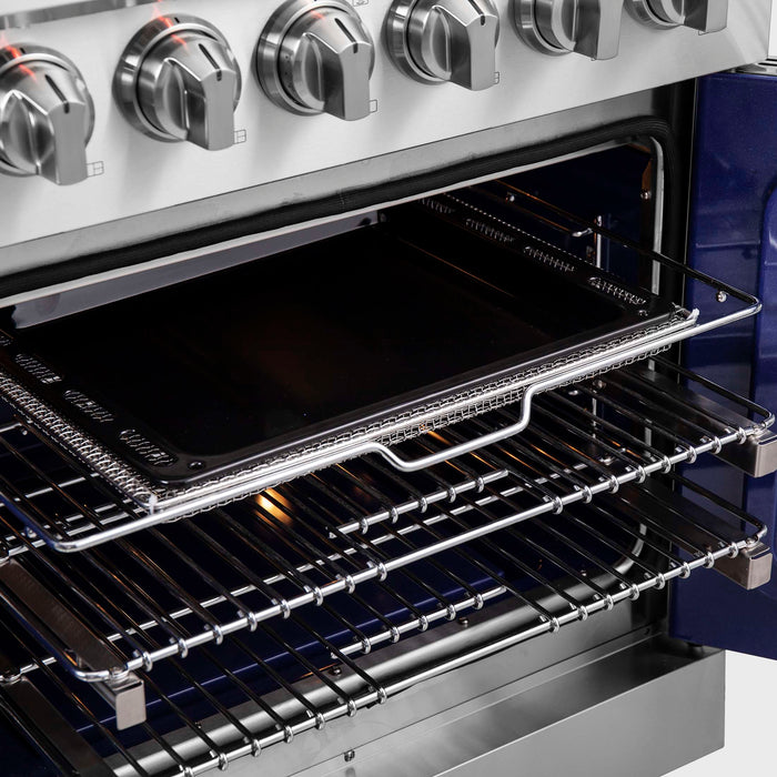 Forno Massimo 30" French Door Gas Range, FFSGS6439-30