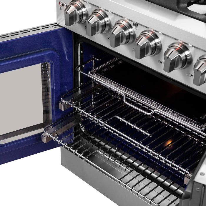 Forno Massimo 30" French Door Gas Range, FFSGS6439-30