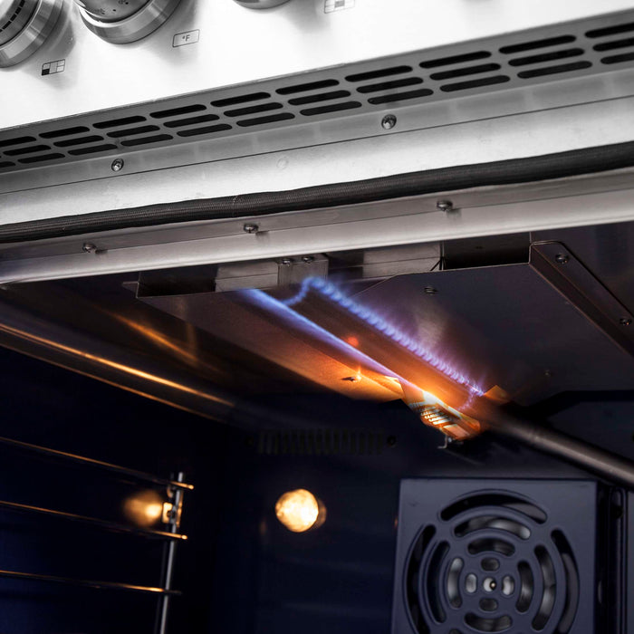 Forno Massimo 30" French Door Gas Range, FFSGS6439-30