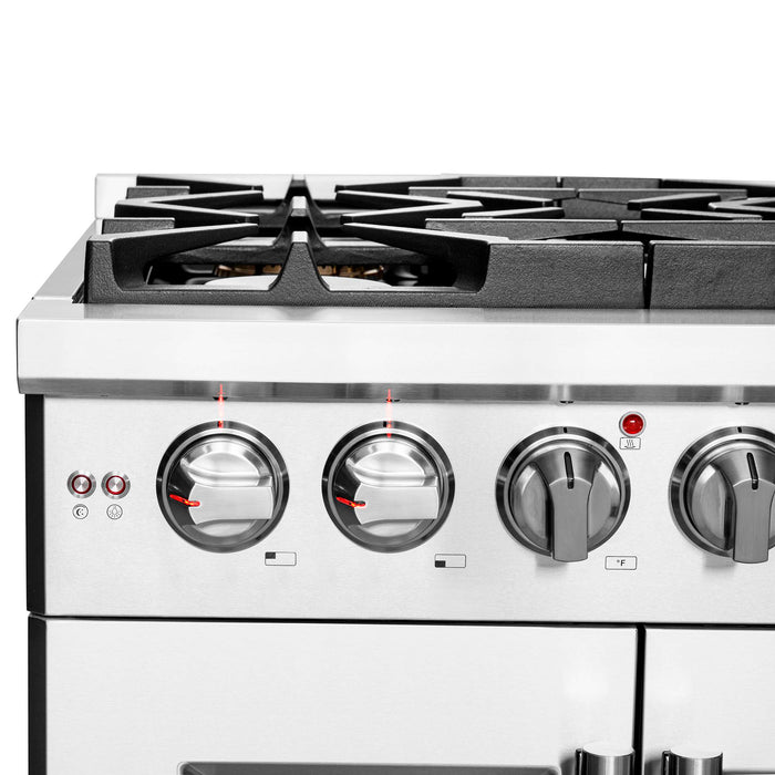 Forno Capriasca 30" Freestanding French Door Gas Range, FFSGS6460-30