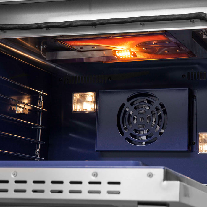 Forno Capriasca 48" Freestanding French Door Gas Range, FFSGS6460-48