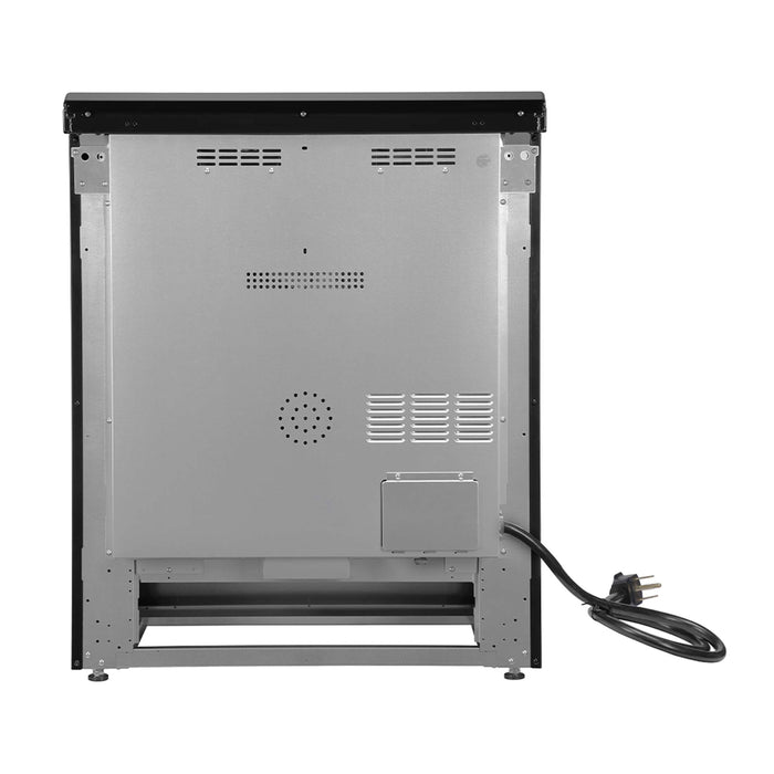 Forno Leonardo Espresso 30-Inch Slide-In Induction Range Stainless-Steel, FFSIN0982-30