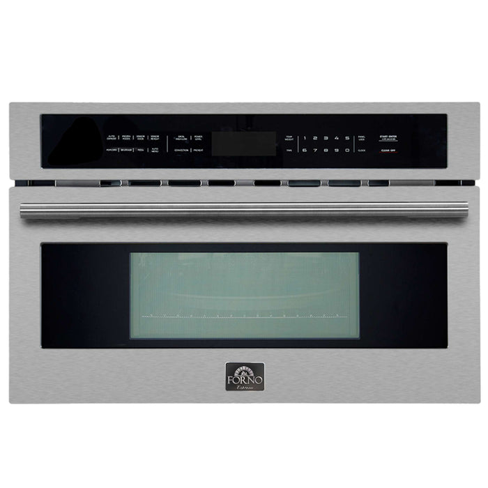 Forno Oliena 30" 1750 Watt Compact Oven & 1000 Watt Microwave, 1.6 cu. ft, FMWDR3093-30