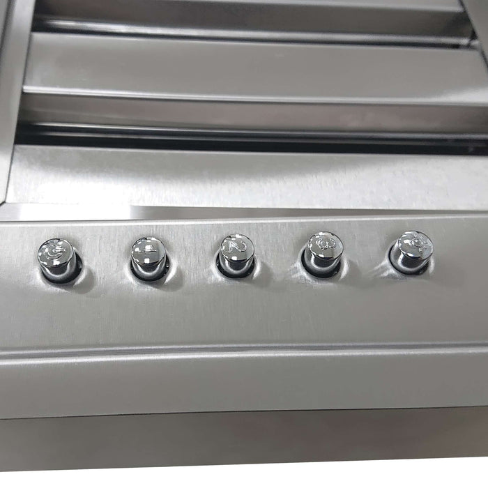 FORNO Frassanito 33.5" Recessed Range Hood with Baffle Filters, FRHRE5346-36