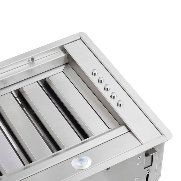 FORNO Frassanito 48" Recessed Range Hood with Baffle Filters, FRHRE5346-48