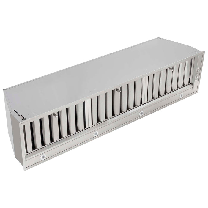 FORNO Frassanito 48" Recessed Range Hood with Baffle Filters, FRHRE5346-48