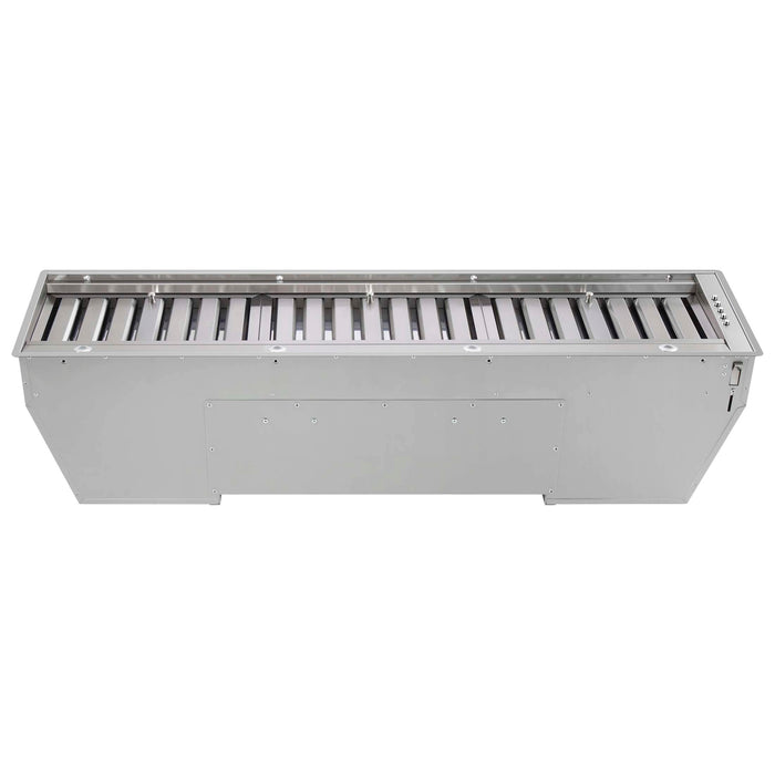 FORNO Frassanito 48" Recessed Range Hood with Baffle Filters, FRHRE5346-48