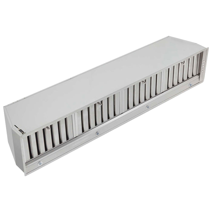 FORNO Frassanito 60" Recessed Range Hood with Baffle Filters, FRHRE5346-60