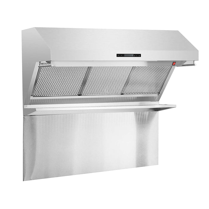 FORNO Premium 3-Piece Bundle -48" Dual Fuel Range, Wall Mount Range Hood, 60" Refrigerator, FBDL-017-02US