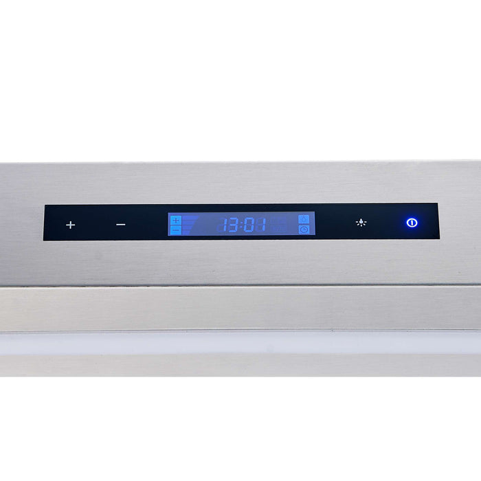 FORNO Savona 60" Wall Mount Range Hood with Hybrid Filters & Back Splash, FRHWM5029-60HB