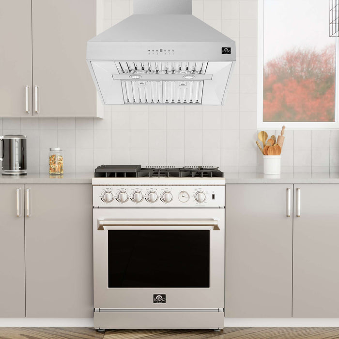 Forno Orvieto 30'' Wall Mount Range Hood, FRHWM5094-30