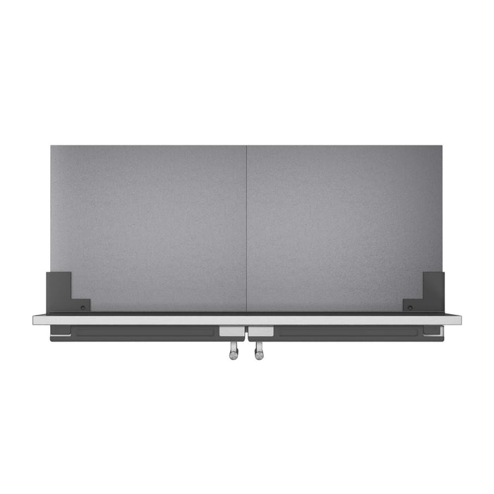 Forno Rizzuto 2-Piece 56-Inch Convertible Refrigerator/Freezer Set, 27.6 cu.ft. with Decorative Grill - 60-Inch Wide, FFFFD1933-60S