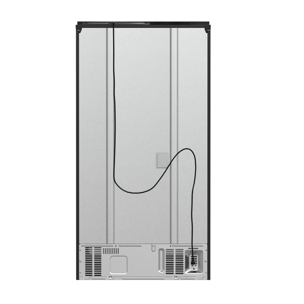 Forno Moena Espresso 36" French Door Refrigerator in Black, 19.2 cu. ft, FFRBI1820-36BLK