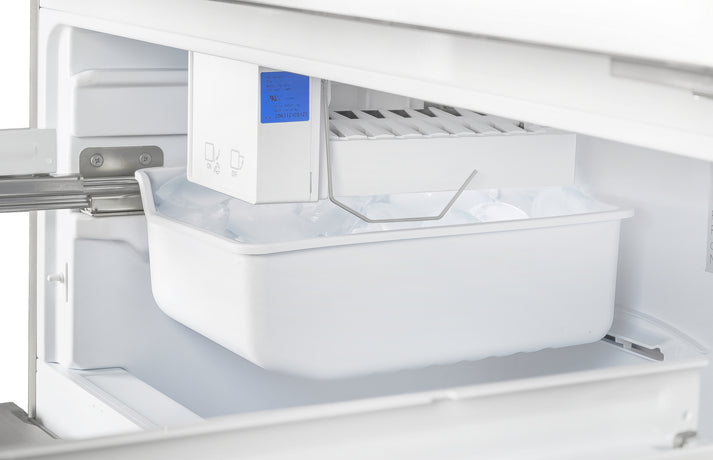 FORNO Moena 36" 19.2 cu. ft. Counter Depth Refrigerator with Ice Maker in Stainless Steel- FFRBI1820-36SB