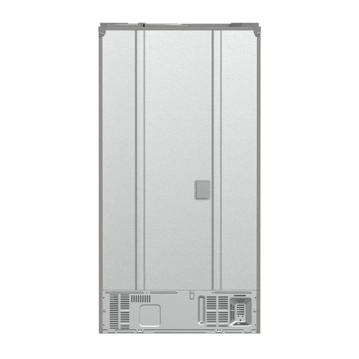 FORNO Moena 36" 19.2 cu. ft. Counter Depth Refrigerator with Ice Maker in Stainless Steel- FFRBI1820-36SB