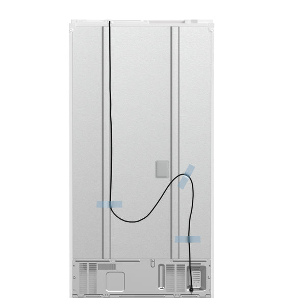 Forno Moena Espresso 36" French Door Refrigerator in White, 19.2 cu. ft, FFRBI1820-36WHT