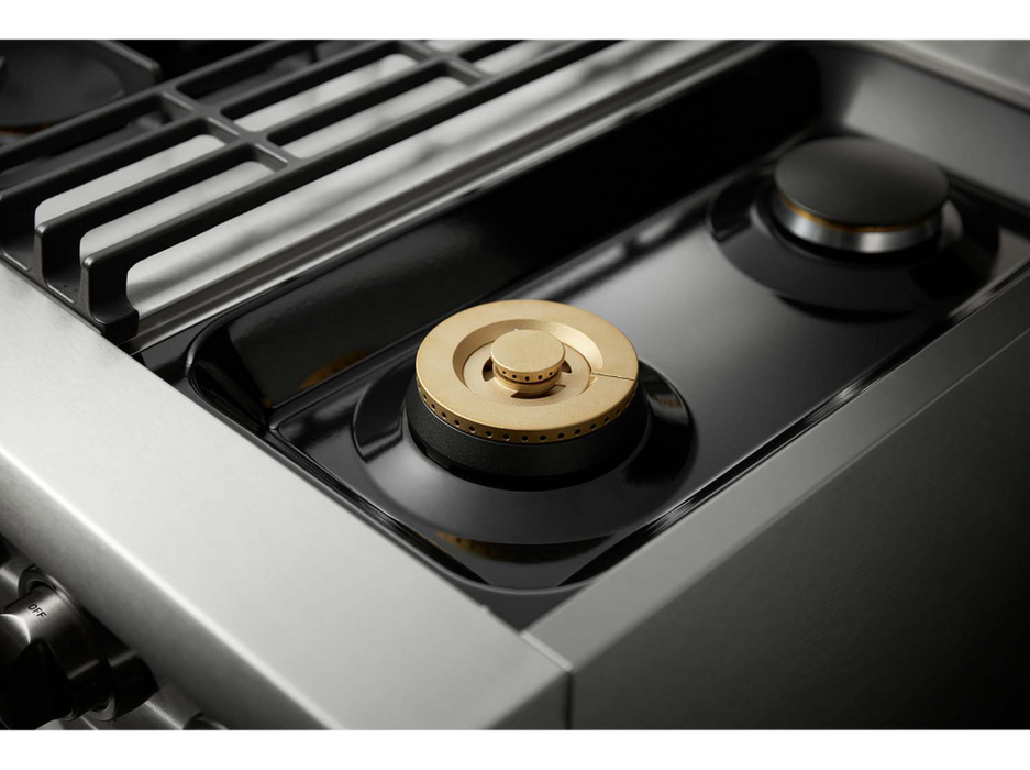 THOR Kitchen 30 in. Sealed 4 Burner Professional Dual Fuel Range in Stainless Steel- HRD3088U