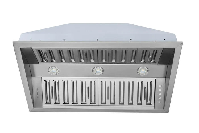 Hauslane 34-Inch 500 CFM Convertible Built-In Insert Range Hood 21-Inc ...