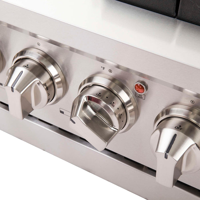 FORNO Capriasca 48-inch Gas Range Stainless Steel, 8 Brass Burners 160,000 BTU, 6.58 cu.ft. Double Oven, FFSGS6260-48