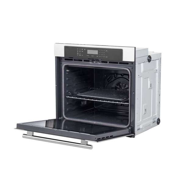 FORNO Villarosa 30" Built-In Single Wall Oven In Stainless Steel with Self-Clean, FBOEL1358-30