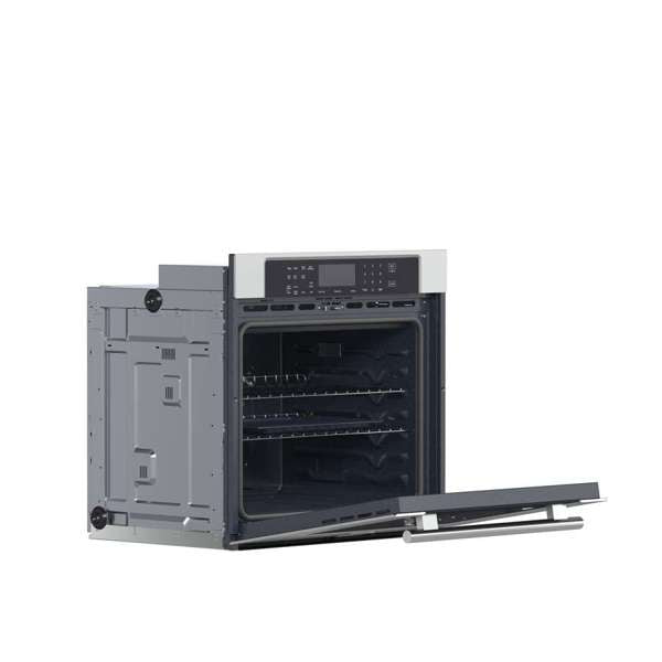 FORNO Villarosa 30" Built-In Single Wall Oven In Stainless Steel with Self-Clean, FBOEL1358-30