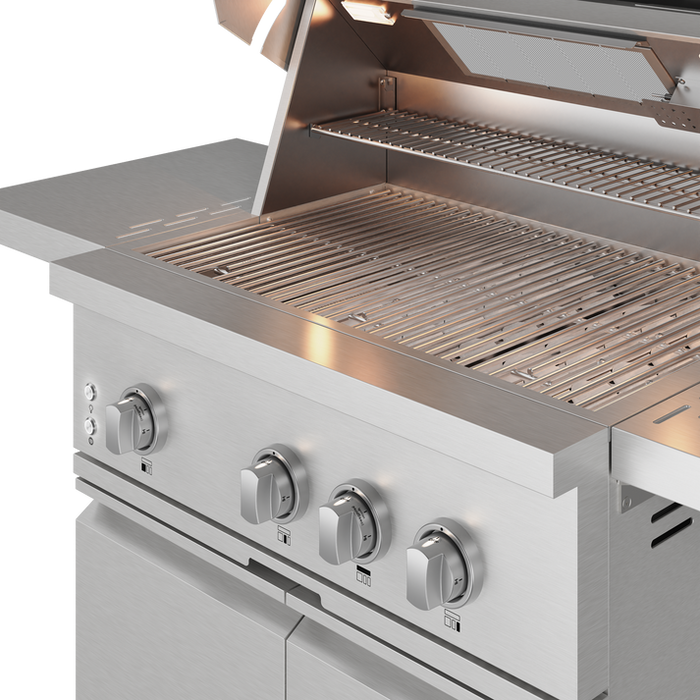 Gordon Ramsay by THOR Kitchen 32" Freestanding/Built-In Propane Gas Gas Grill and Cart - RBG3201