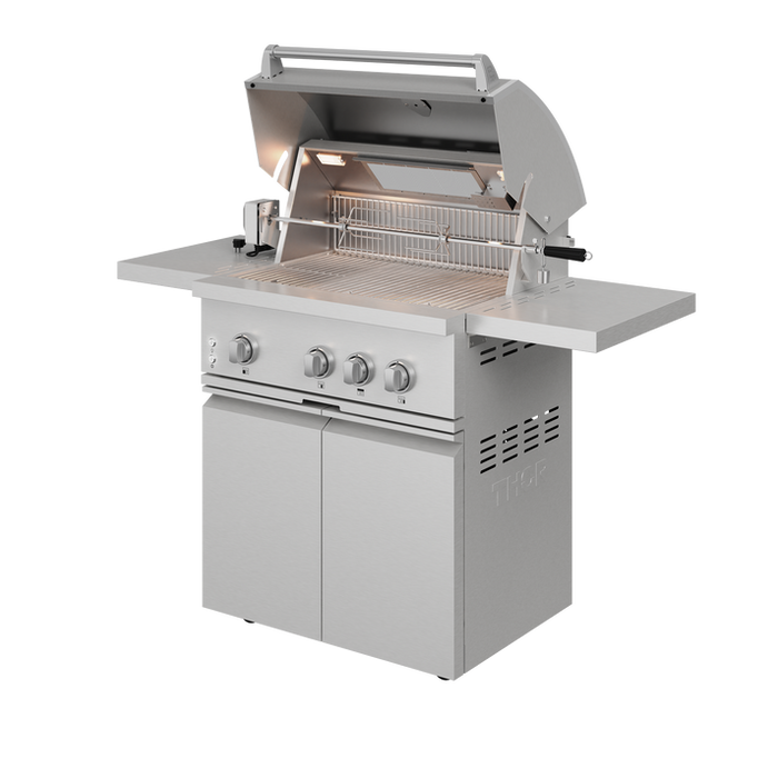 Gordon Ramsay by THOR Kitchen 32" Freestanding/Built-In Propane Gas Gas Grill and Cart - RBG3201