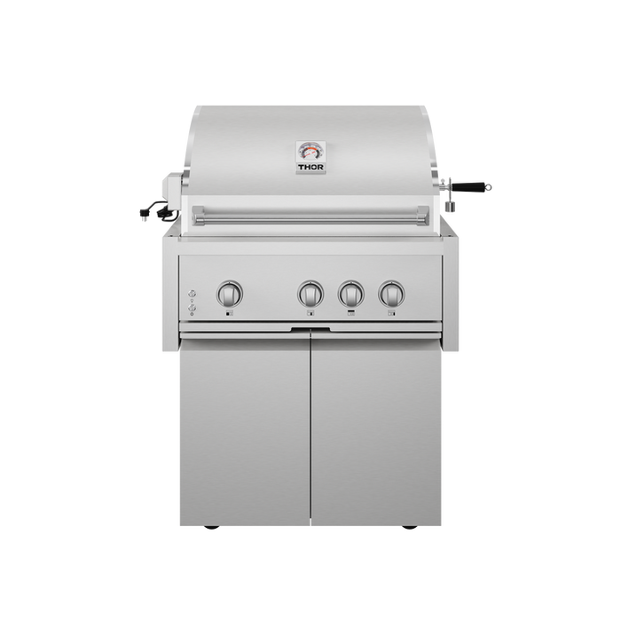 Gordon Ramsay by THOR Kitchen 32" Freestanding/Built-In Propane Gas Gas Grill and Cart - RBG3201
