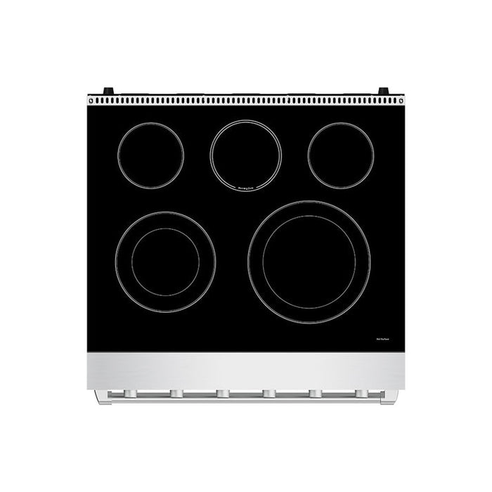Gordon Ramsay by THOR Kitchen 30 Inch Professional Electric Range, 5 Element, Convection Oven in Stainless Steel - RSE30P