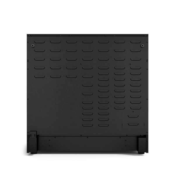 Gordon Ramsay by THOR Kitchen 36" 6.0 cu. ft. Professional Electric Range with Tilt Panel Touch Control, Self-Clean and Air Fry in Matte Black with Stainless Steel Accents, RSE36B-SS