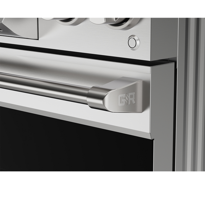 Thor Kitchen Gordon Ramsay Series 30 in. Professional Gas Range with Tilt Panel Touch Control in Stainless Steel, RSG30