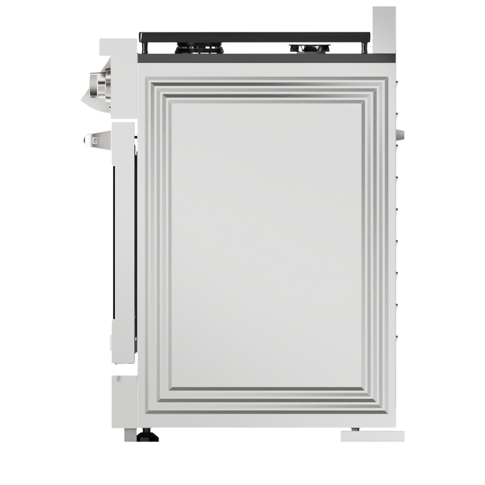 Thor Kitchen Gordon Ramsay Series 30 in. Professional Gas Range with Tilt Panel Touch Control in Stainless Steel, RSG30