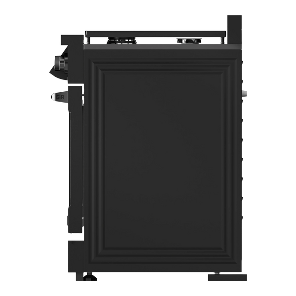 Thor Kitchen Gordon Ramsay Series 30 in. Professional Gas Range with Tilt Panel Touch Control in Black, RSG30B