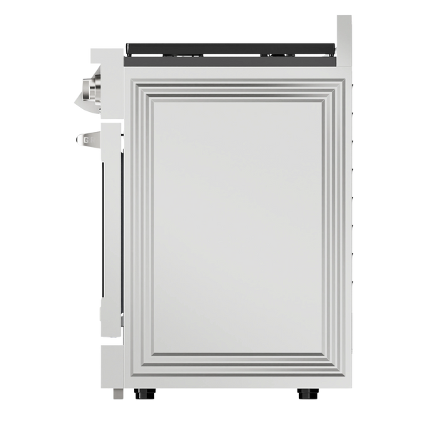 Thor Kitchen Gordon Ramsay Series 36 in. Professional Gas Range with Tilt Panel Touch Control in Stainless Steel, RSG36