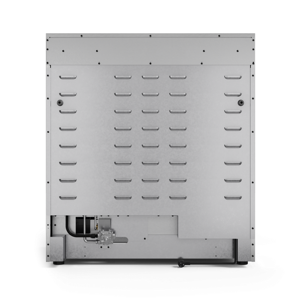 Gordon Ramsay by THOR Kitchen 36" 6.0 cu. ft. Professional Natural Gas Range with Tilt Panel Touch Control, Self-Clean and Air Fry in Stainless Steel with Bronze Accents- RSG36-BRZ