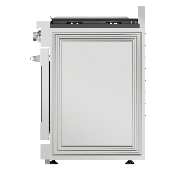 Thor Kitchen Gordon Ramsay Series 48 in. Professional Gas Range with Double Oven in Stainless Steel, RSG48E