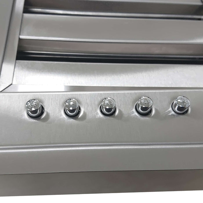 FORNO Frassanito 30" Recessed Range Hood with Baffle Filters, FRHRE5346-30