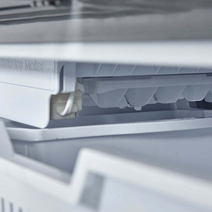 FORNO Aosta 36" 22.4 cu. ft. Refrigerator with External Water Dispenser, Automatic Ice Maker- FFFFD1866-36SB